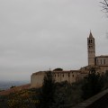 The view of a church while lost in Italy.