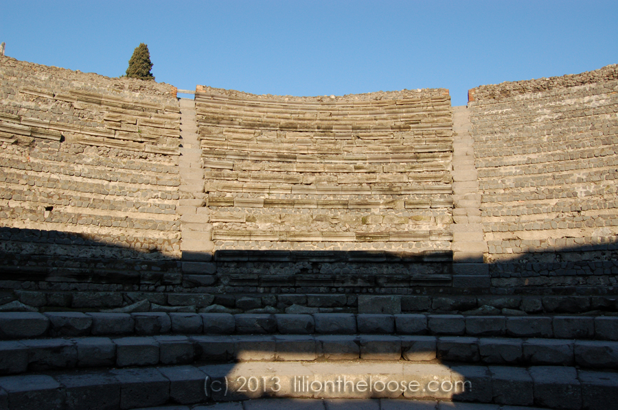 One of the amphitheaters Pompeii