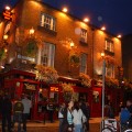 Temple Bar Pub in Temple Bar district of Dublin. It was so packed!