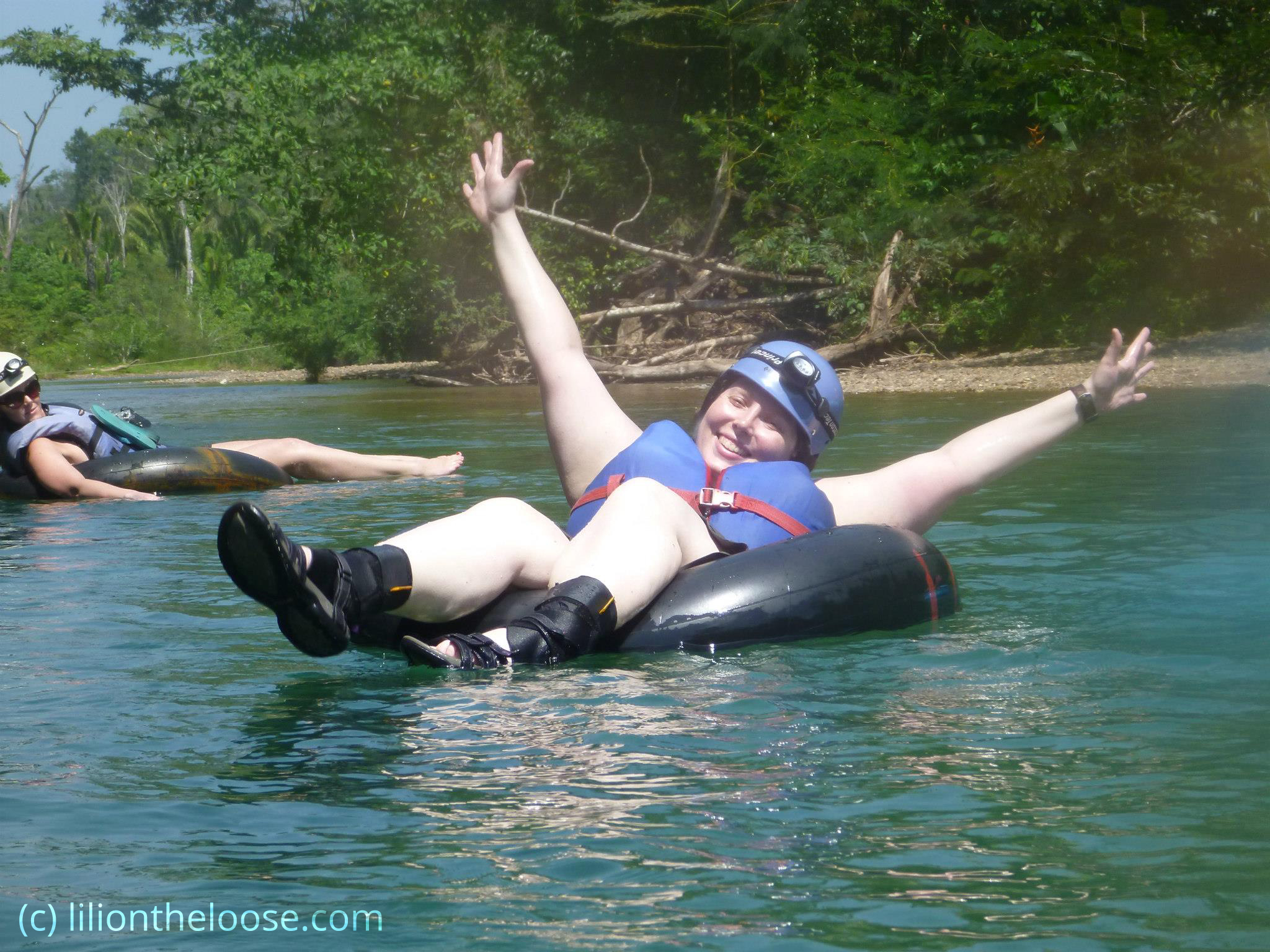 Floating down the river!