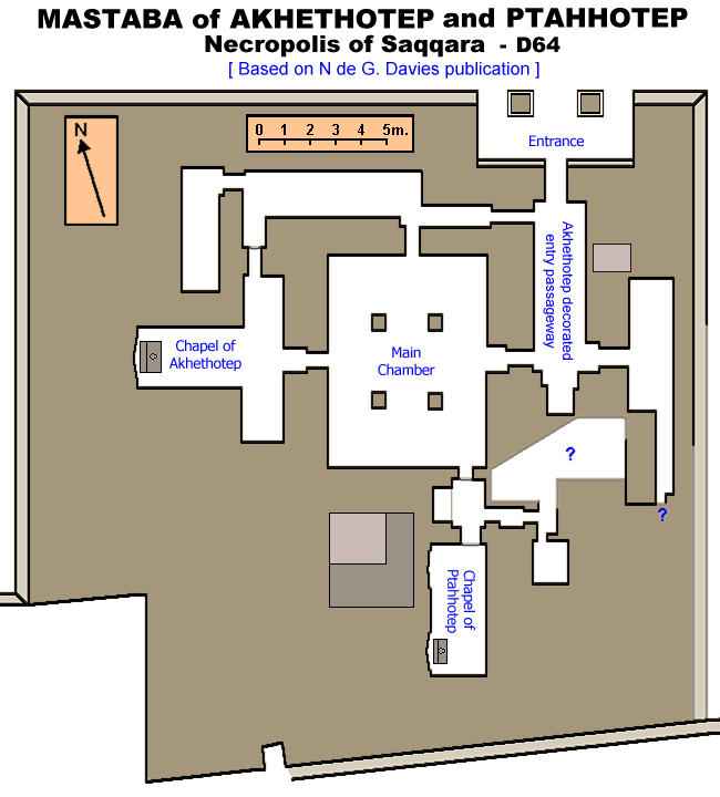 Layout of the Mastaba. Source