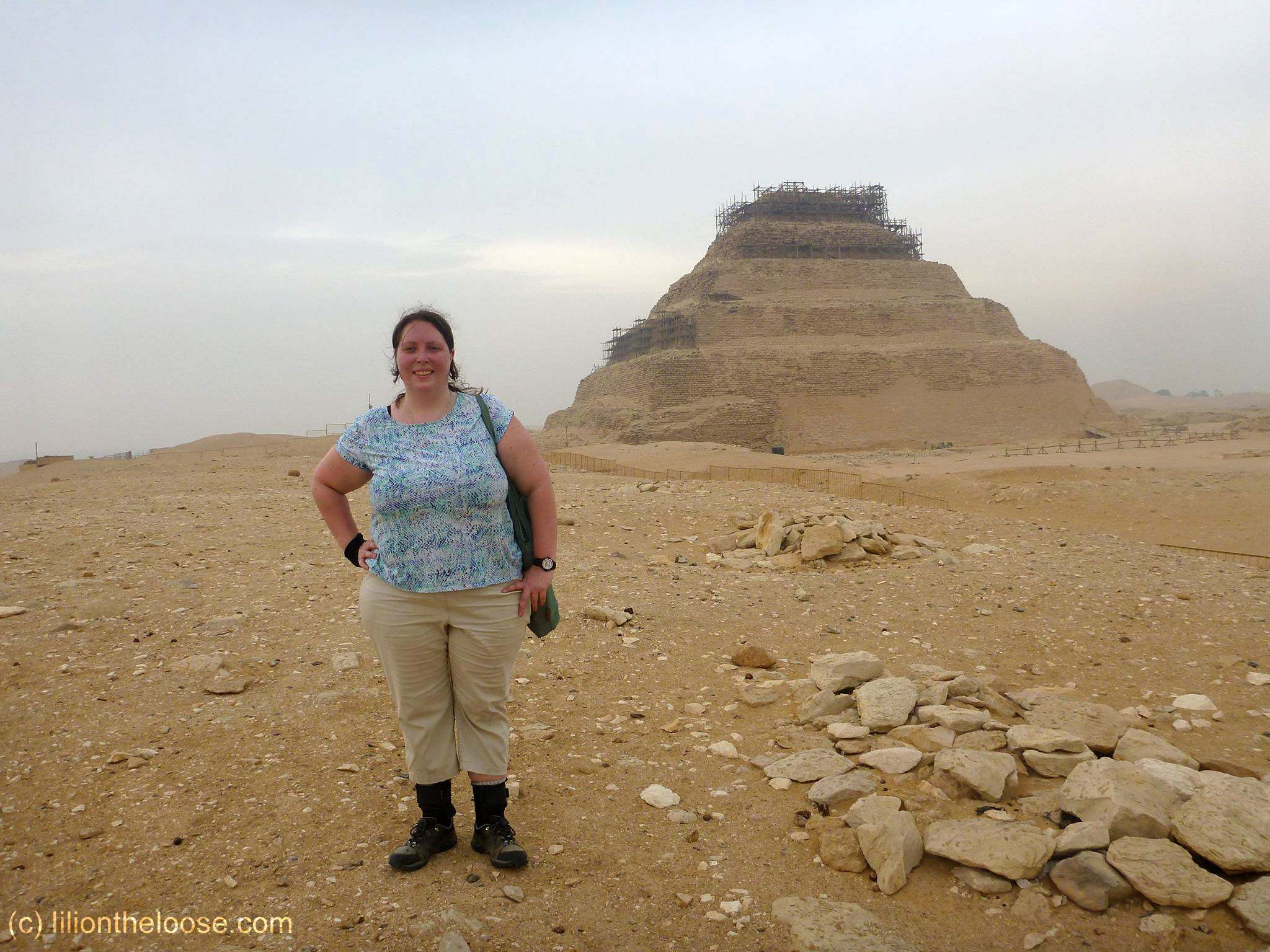 Step Pyramid of Djoser at Saqqara.