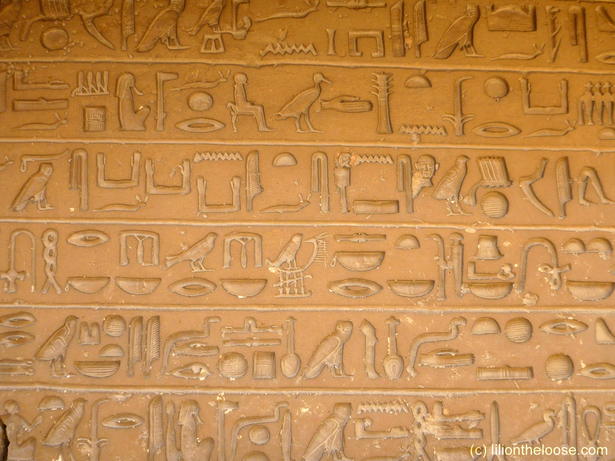 Details from the tomb of Herimeru
