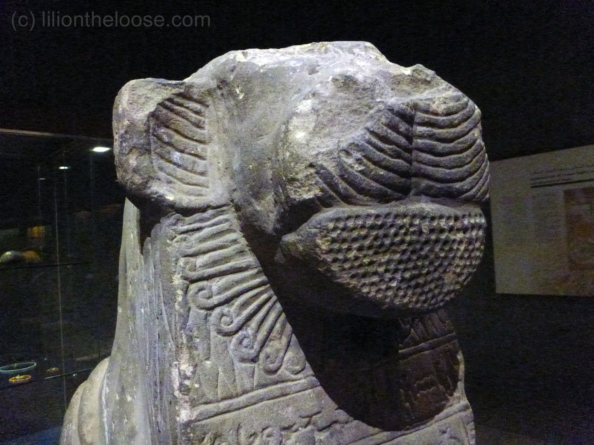 Nubian Lion statue
