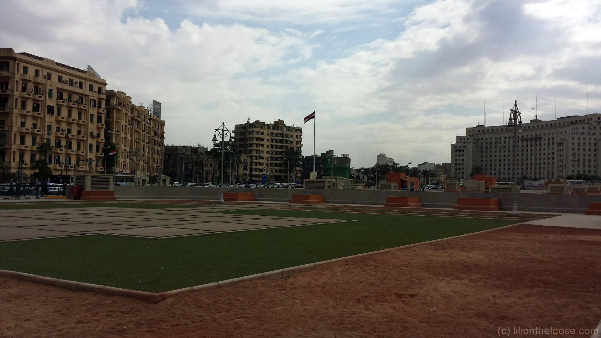 View towards Tahrir Square